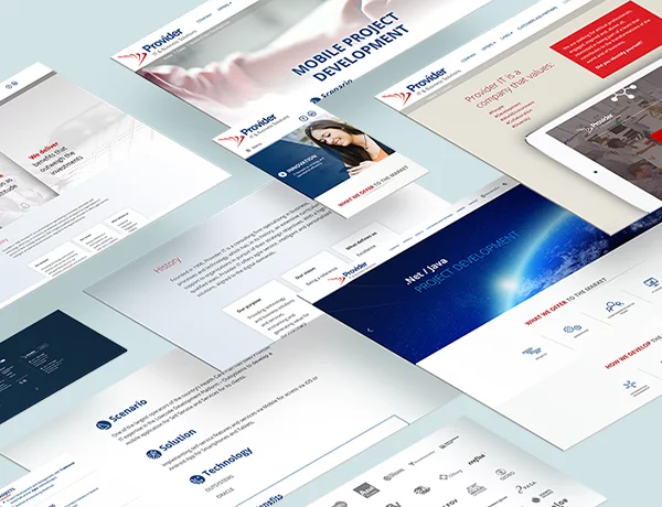 Website da Provider IT